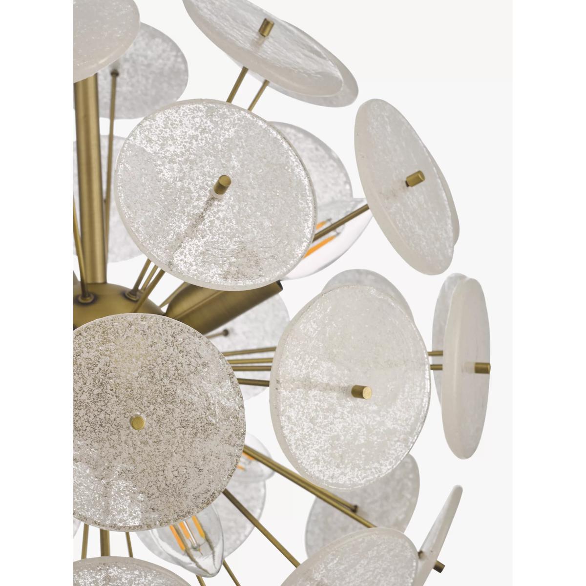 John Lewis & Partners Atomic Glass Ceiling Light, Antique Brass – image 4