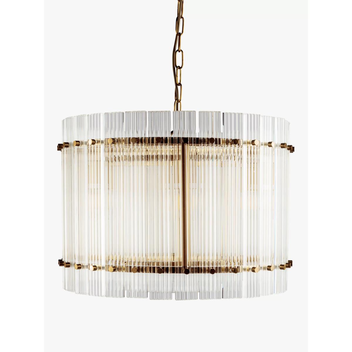 Pure White Lines San Francisco Small Ceiling Light, Clear – image 2