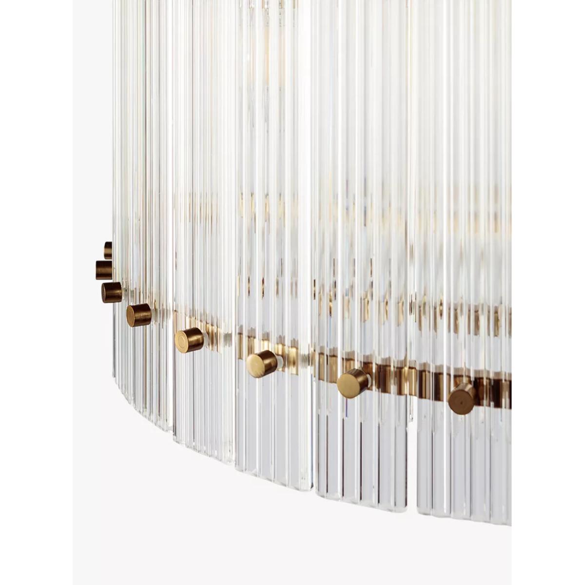 Pure White Lines San Francisco Small Ceiling Light, Clear – image 3