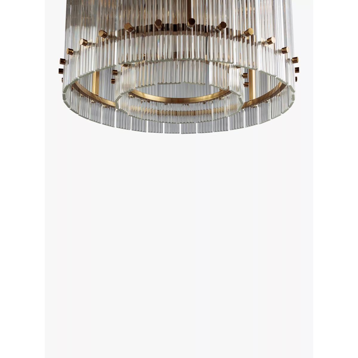 Pure White Lines San Francisco Small Ceiling Light, Clear – image 4