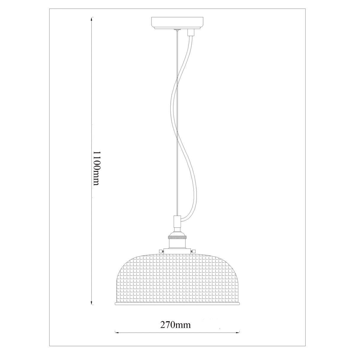 John Lewis & Partners Ezra Prismatic Glass Ceiling Light, Brushed Pewter – image 9