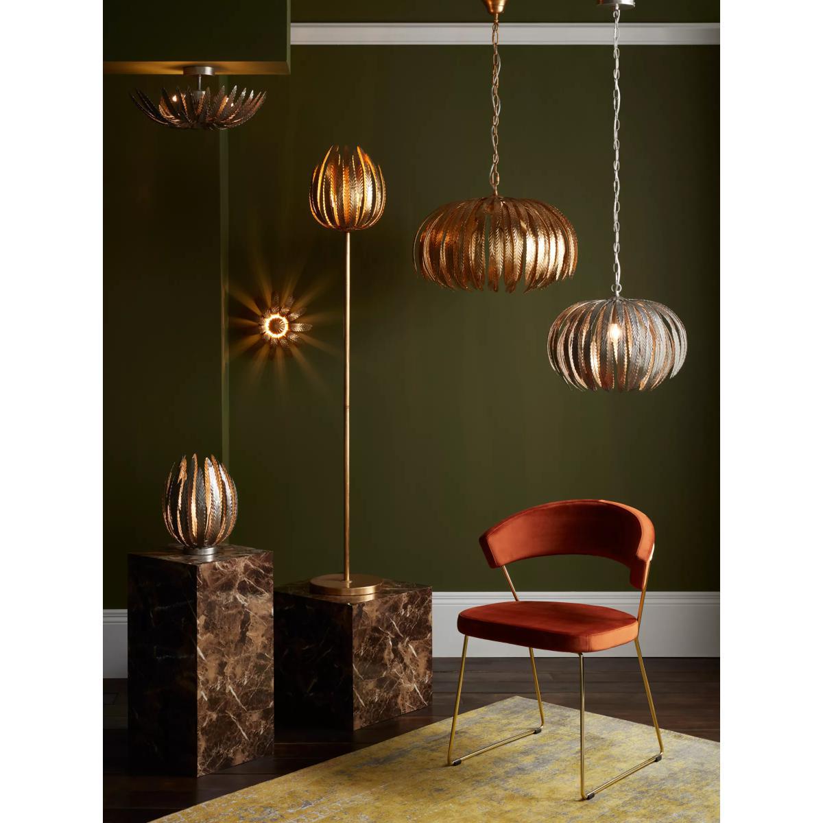 John Lewis & Partners Montserrat Leaf Semi Flush Ceiling Light – image 5