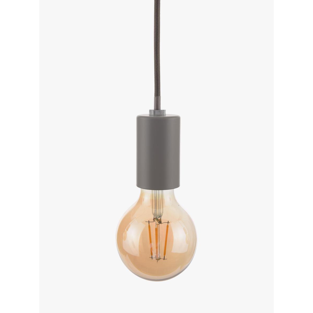 ANYDAY John Lewis & Partners Spoke 3 Pendant Diner Ceiling Light, Grey – image 4