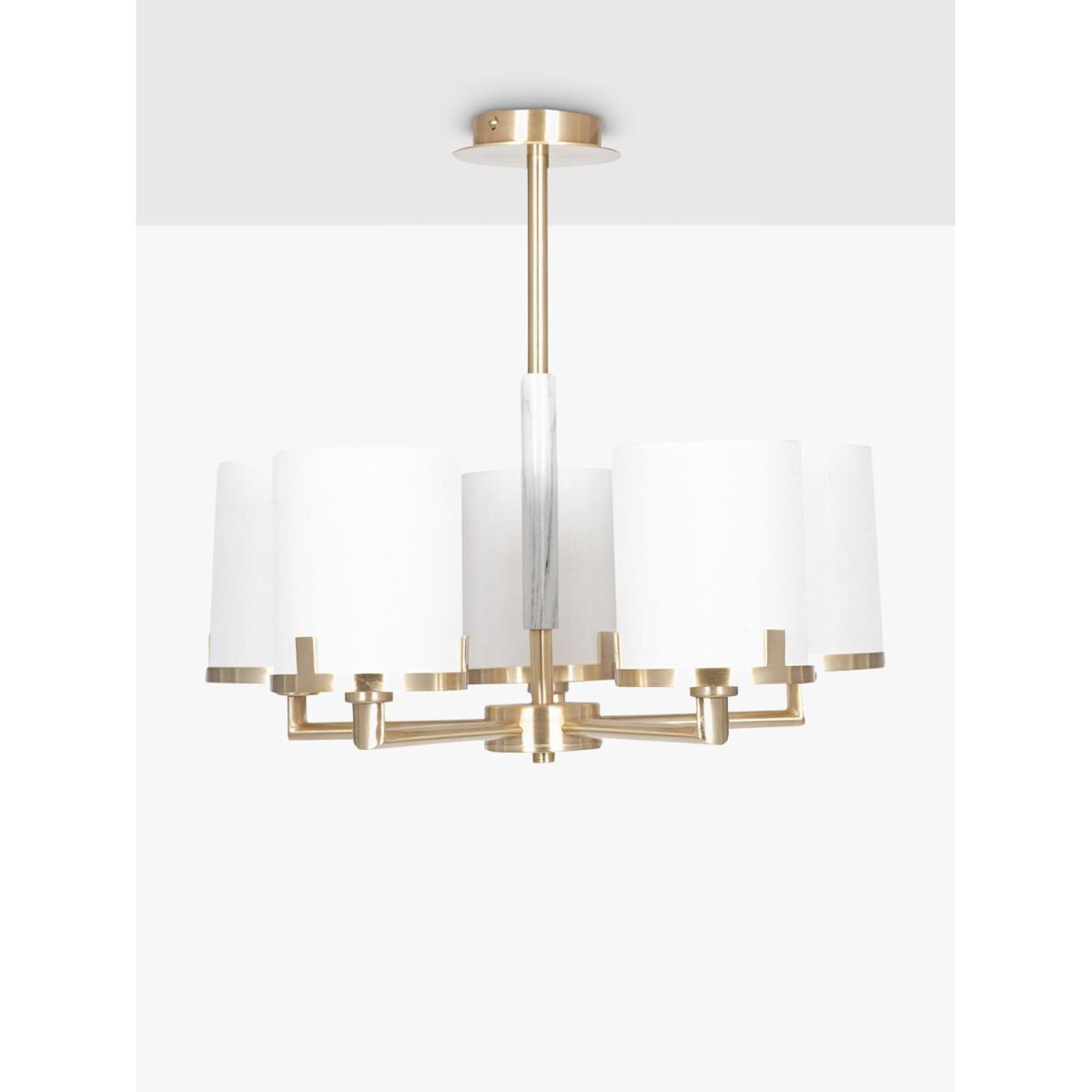 Pacific Lifestyle Midland 5 Arm Ceiling Light, Champagne Gold – image 2