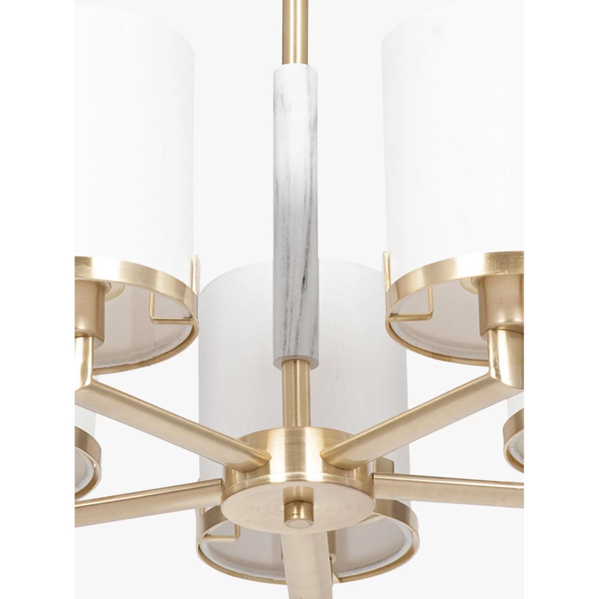 Pacific Lifestyle Midland 5 Arm Ceiling Light, Champagne Gold – image 4