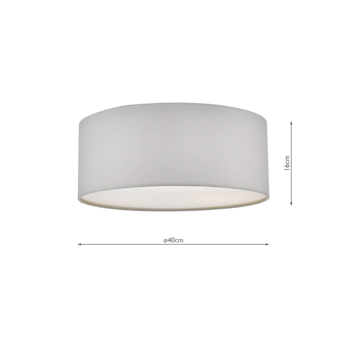 Där Cierro Diffuser Flush Ceiling Light, Dia.40cm – image 5