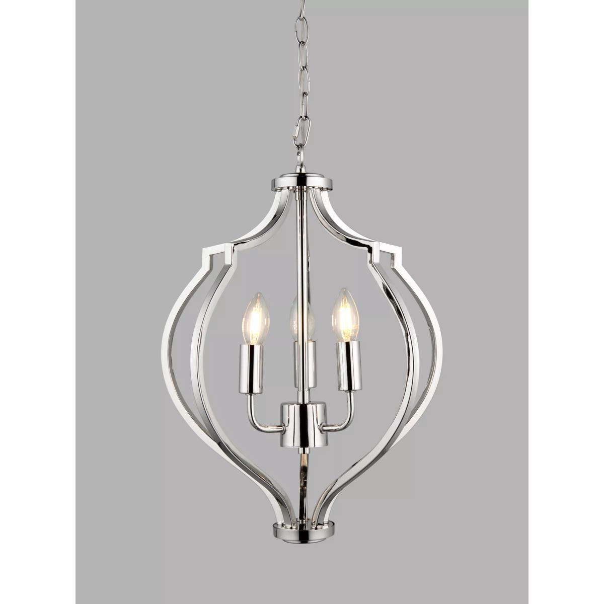 John Lewis & Partners Bella Ceiling Light, Chrome – image 4