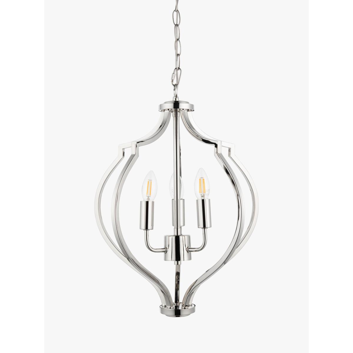 John Lewis & Partners Bella Ceiling Light, Chrome – image 6