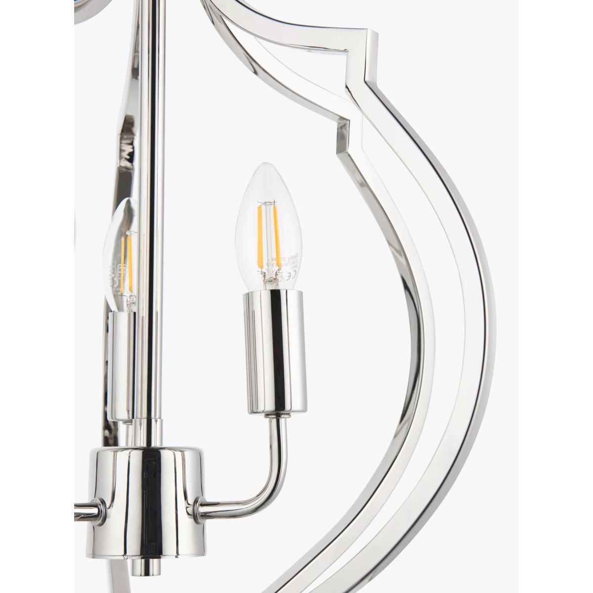 John Lewis & Partners Bella Ceiling Light, Chrome – image 9