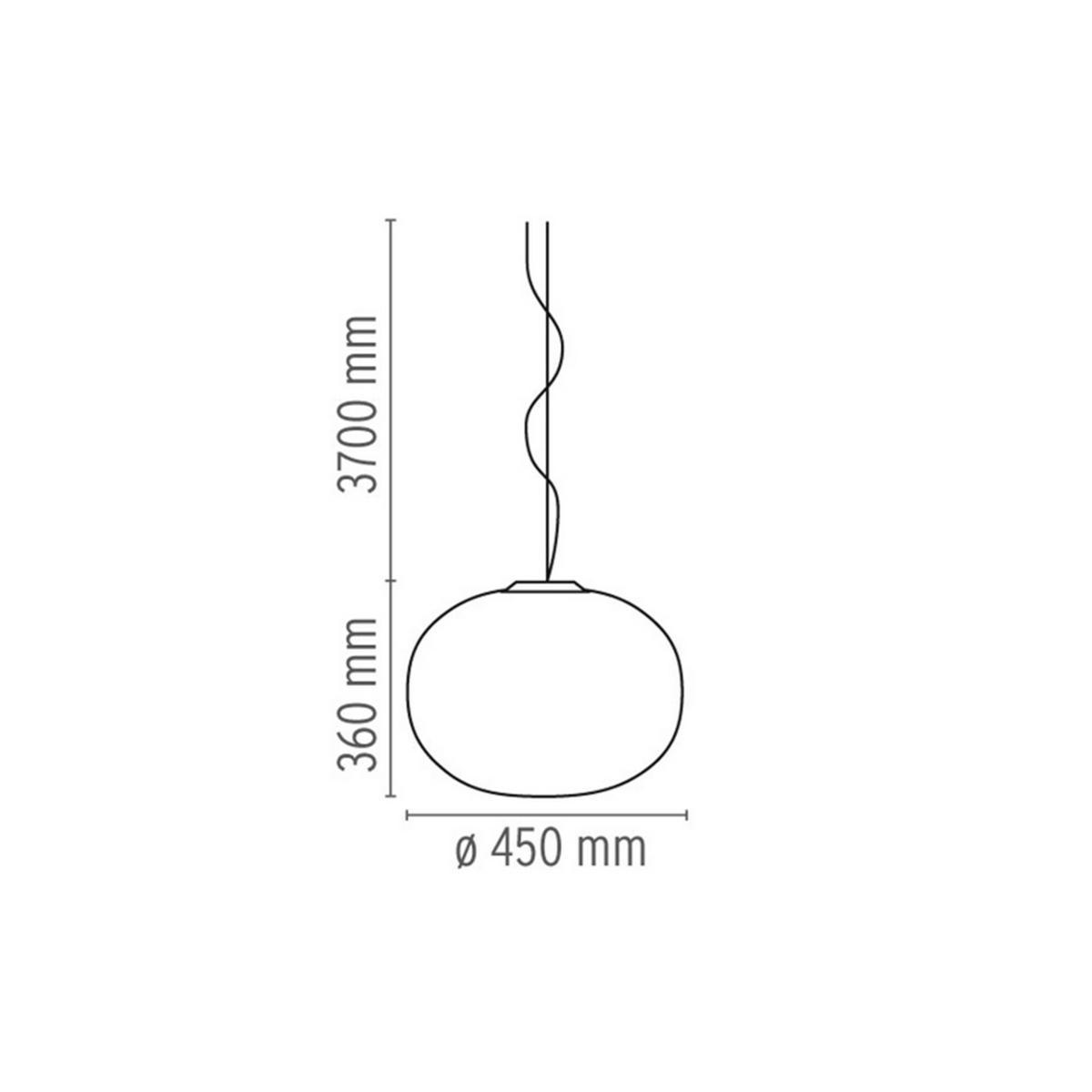 Flos Glo-Ball S2 Ceiling Light, White – image 9