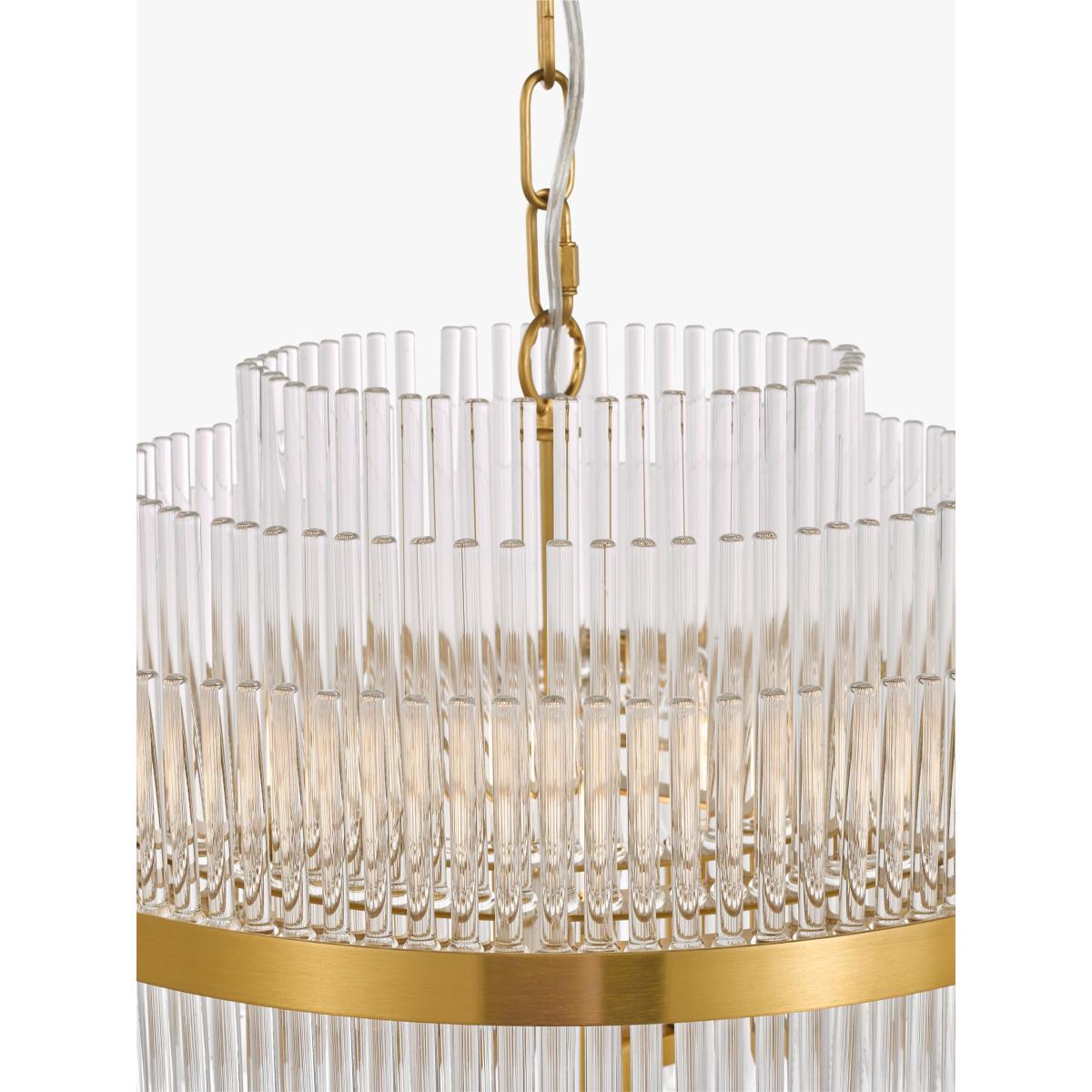 John Lewis Shimminista 3 Tiered Pendant Ceiling Light, Clear – image 5