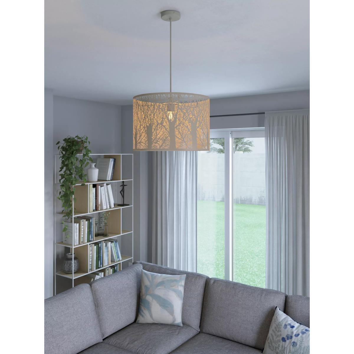 John Lewis & Partners Devon Easy-to-Fit Large Ceiling Shade, Taupe – image 3