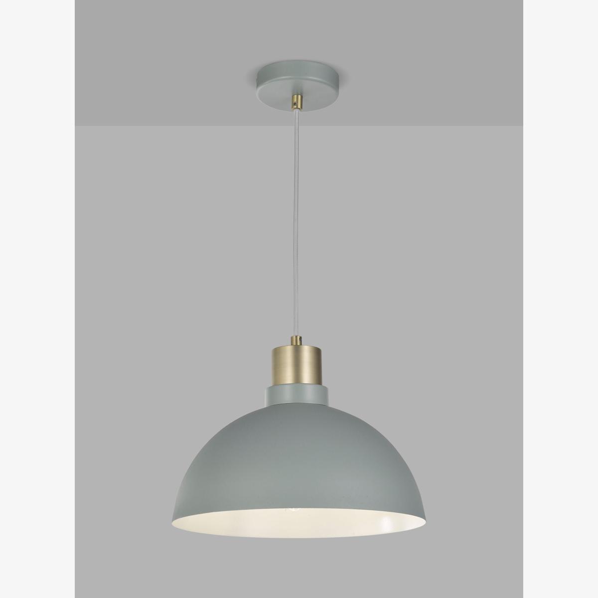 John Lewis ANYDAY Jamie Pendant Ceiling Light, Grey – image 1