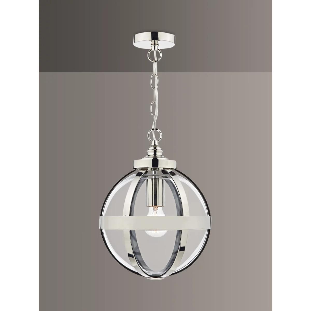 Där Heath Ceiling Light, Polished Nickel – image 1