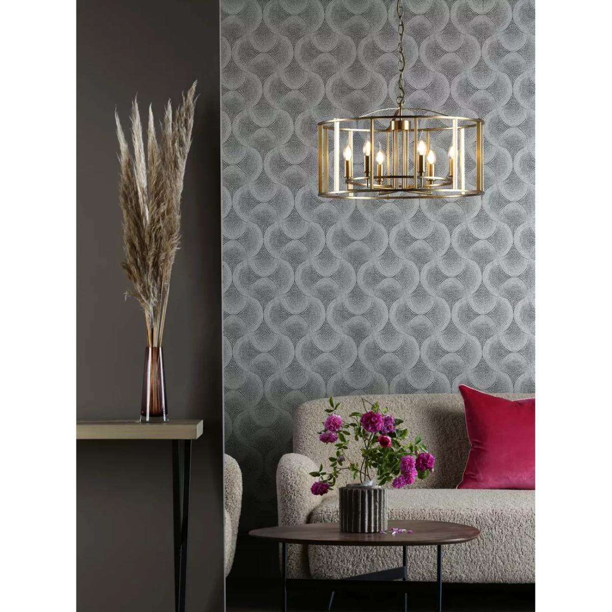 Där Myka Ceiling Light, Polished Chrome – image 6