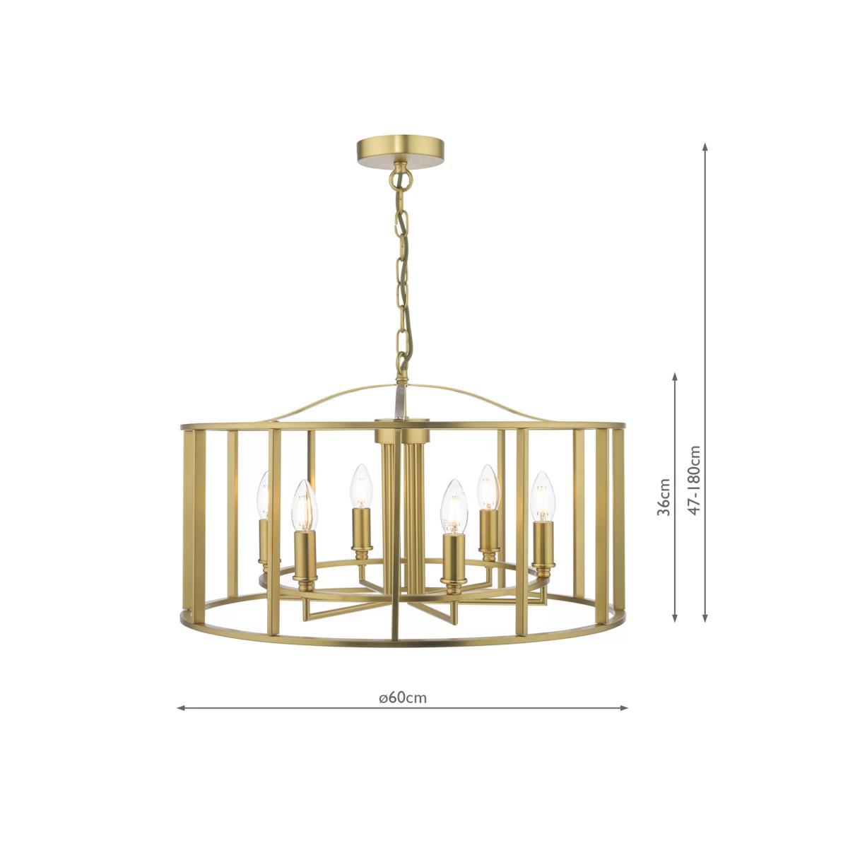 Där Myka Ceiling Light, Polished Chrome – image 7