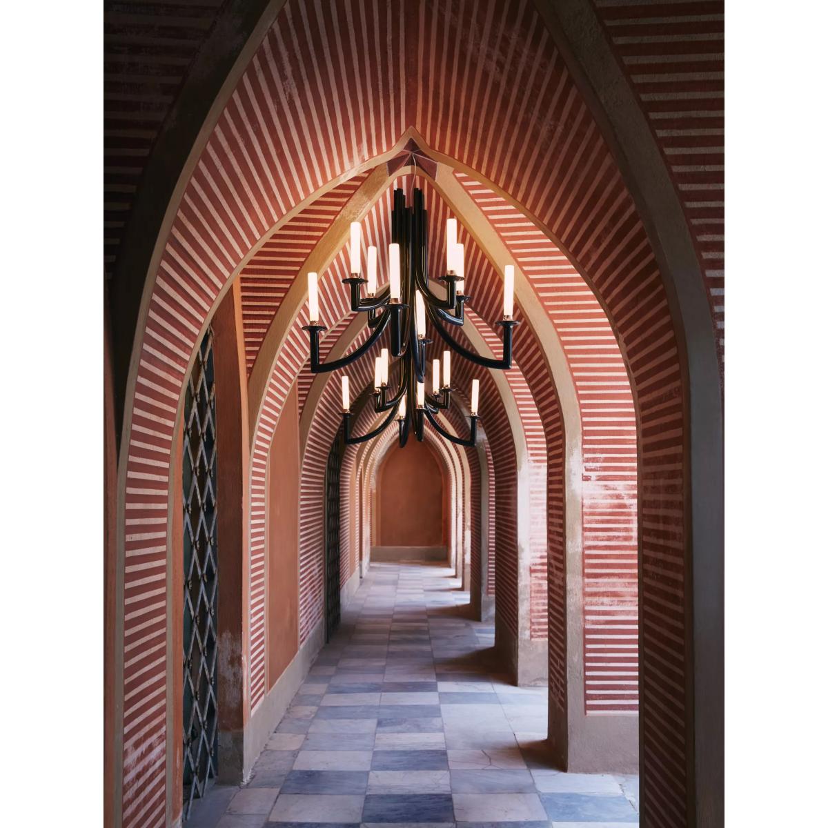 Kartell Khan 8 Arm Pendant Ceiling Light – image 6