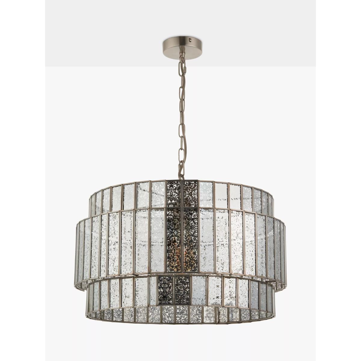 John Lewis Mercury Tune Single Pendant Ceiling Light, Mercury Glass – image 2