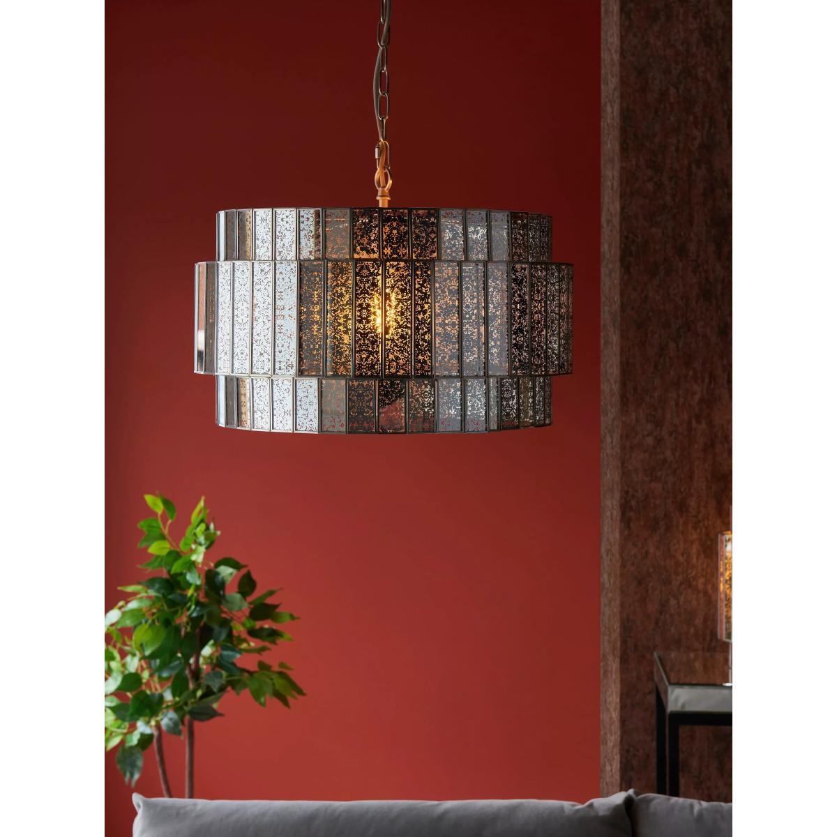 John Lewis Mercury Tune Single Pendant Ceiling Light, Mercury Glass – image 4