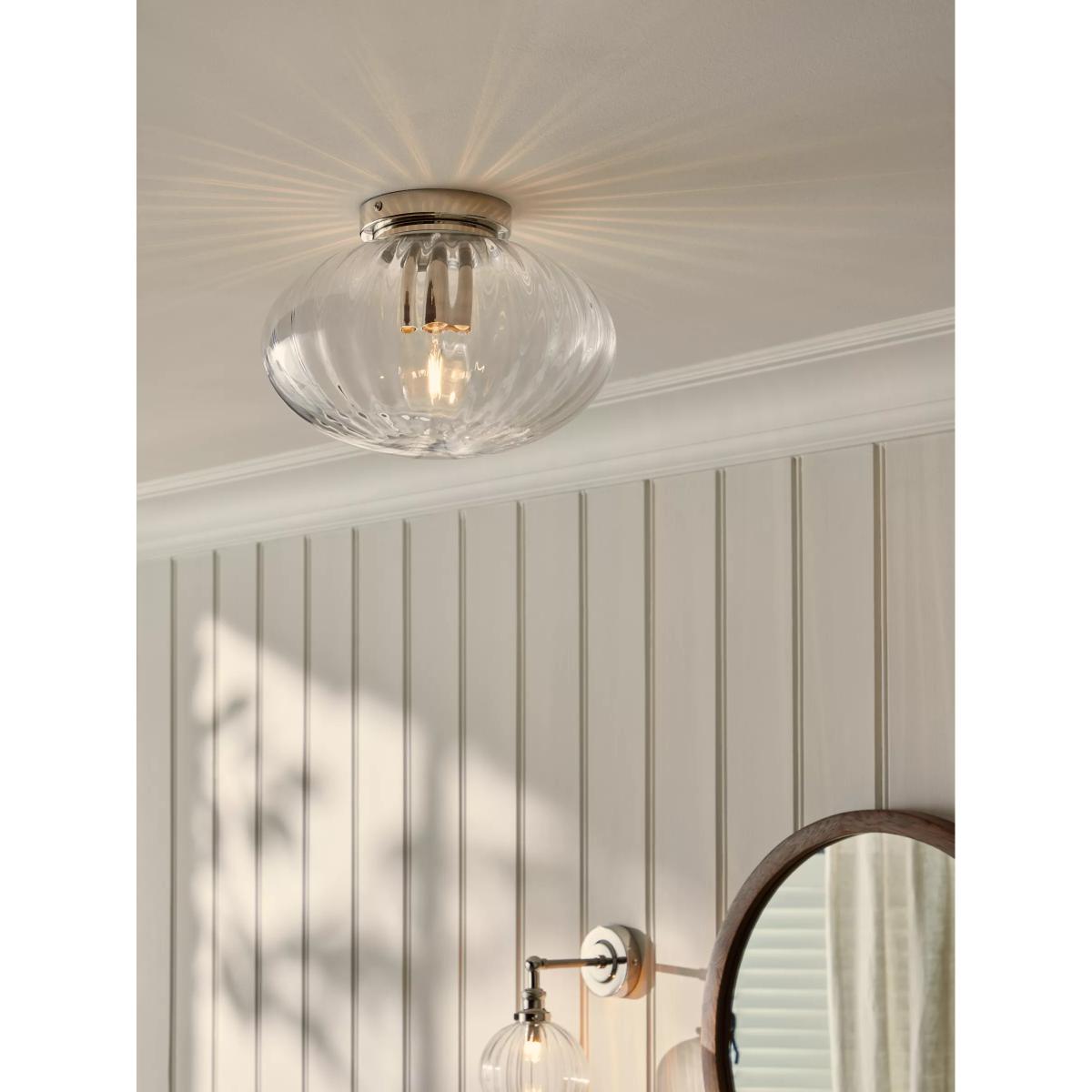 John Lewis Brasserie Flush Ceiling Light – image 6