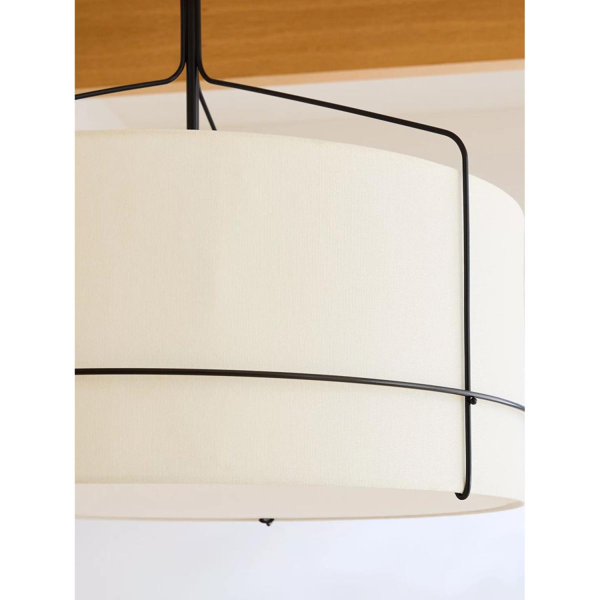 west elm Shaw Pendant Ceiling Light, White – image 2