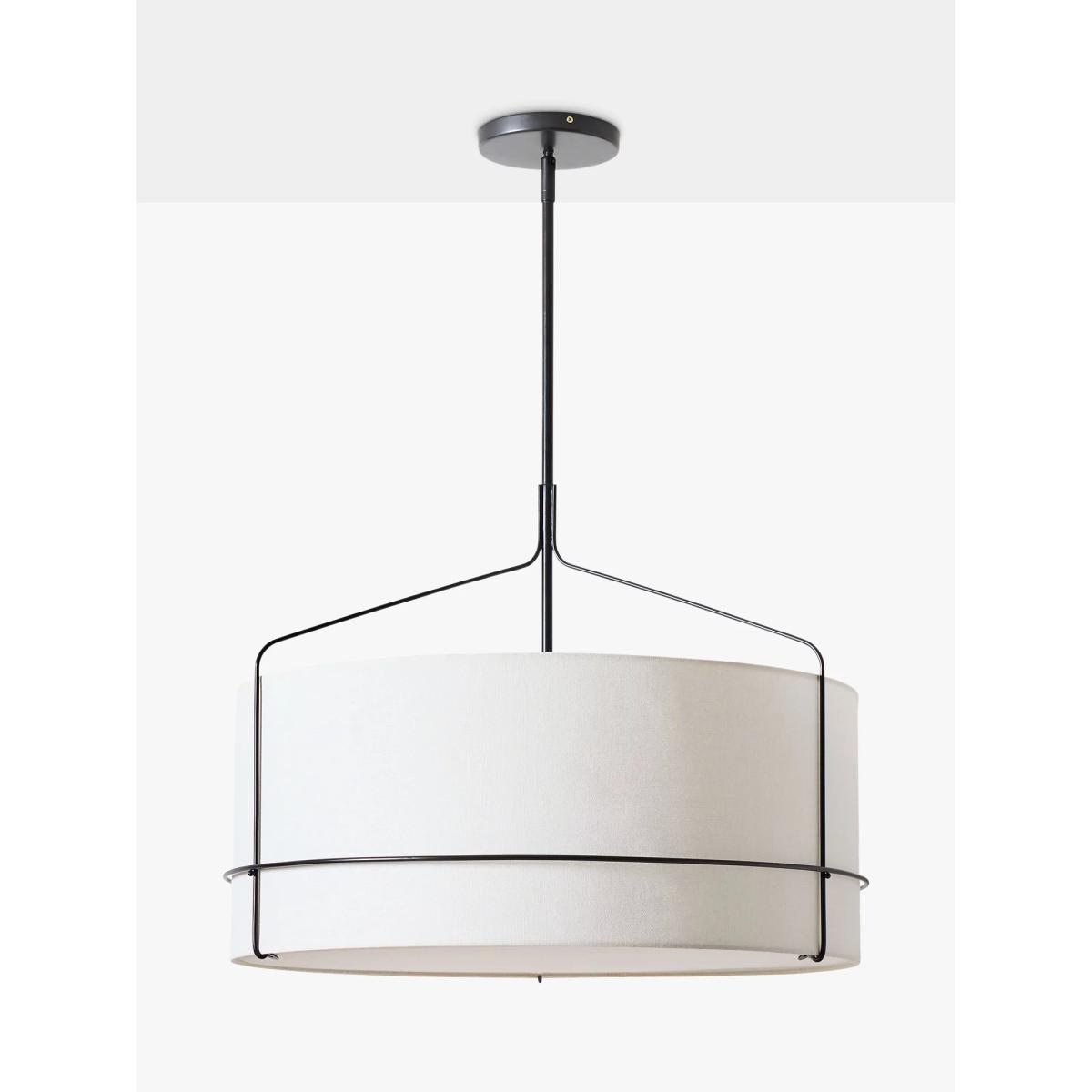 west elm Shaw Pendant Ceiling Light, White – image 4