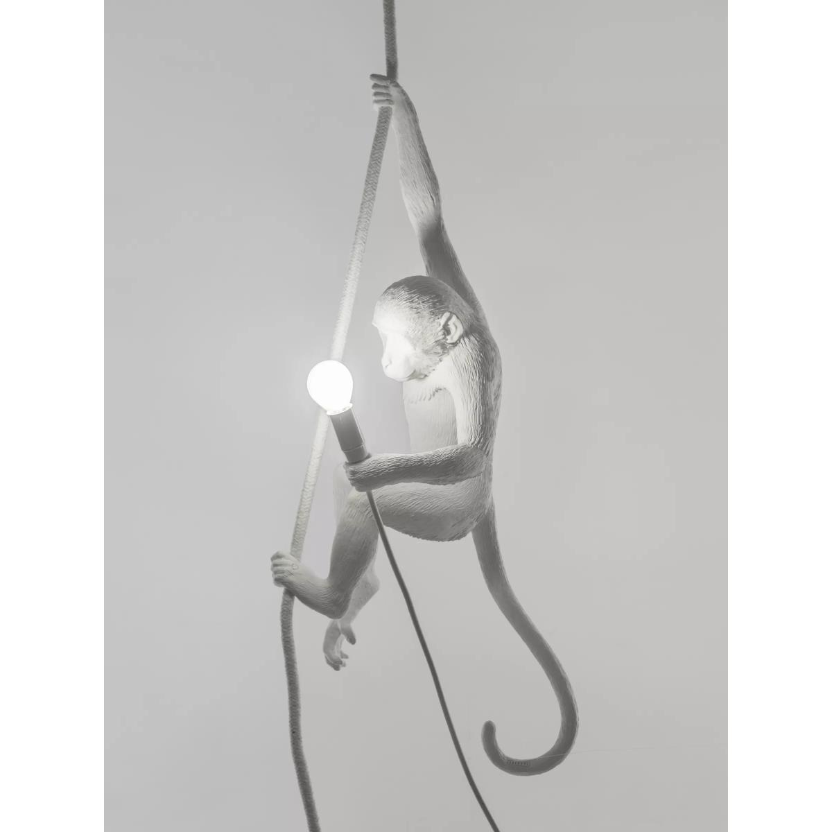 Seletti Hanging Monkey Pendant Light, White – image 2