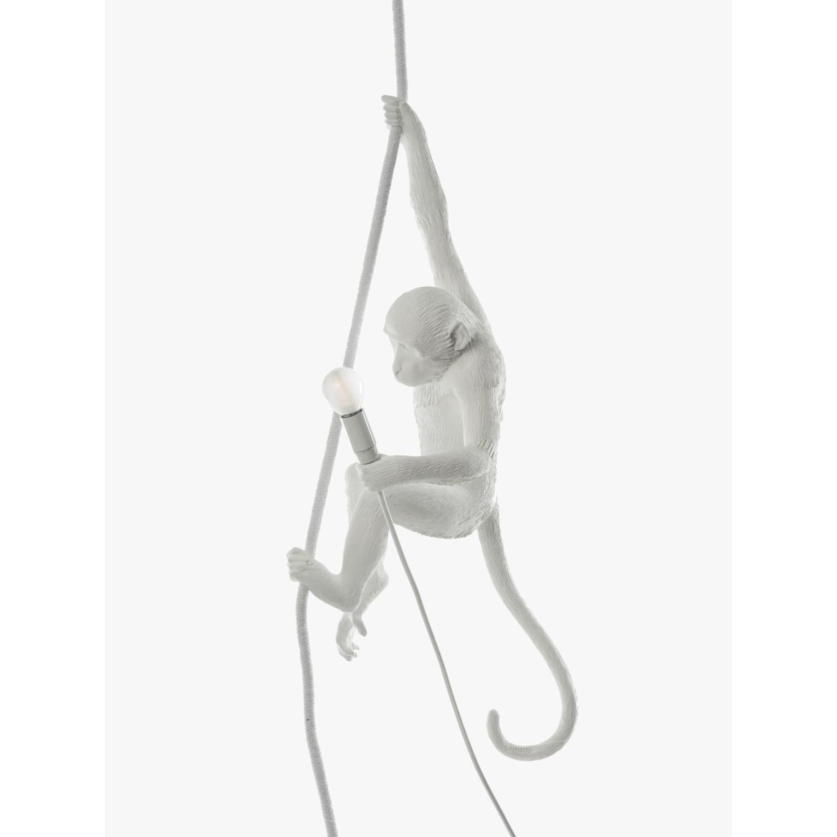 Seletti Hanging Monkey Pendant Light, White – image 3
