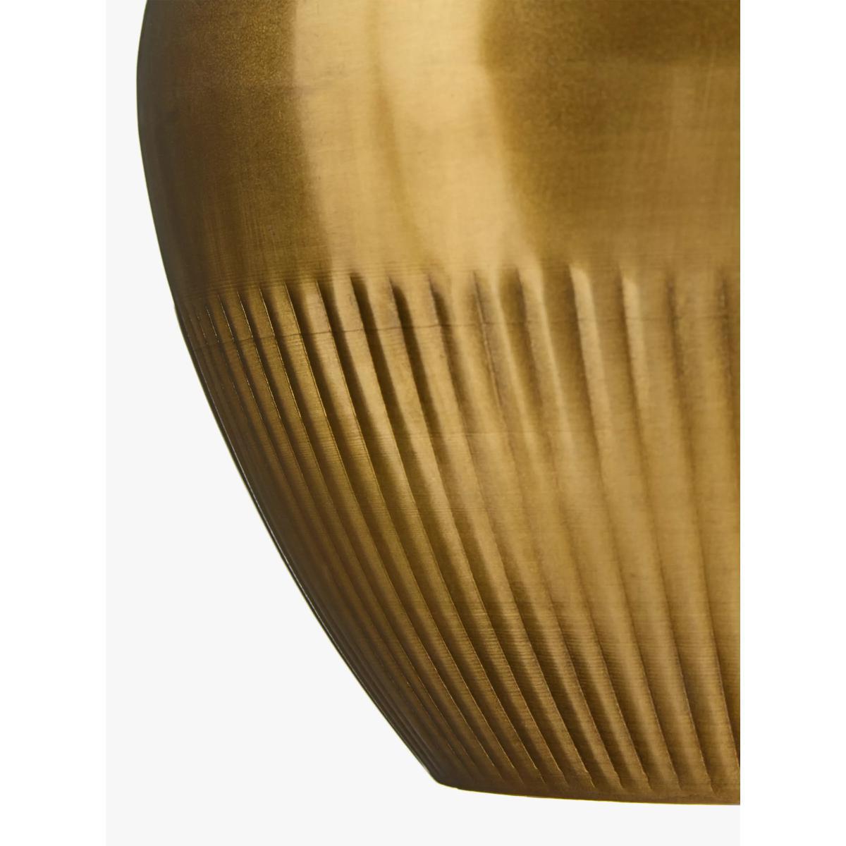 John Lewis & Partners Cloche Pendant Ceiling Light, Brass – image 5