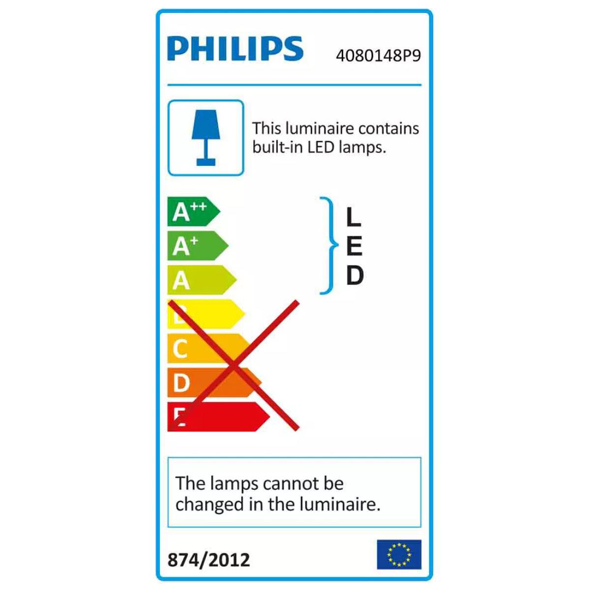 Philips Hue White and Colour Ambiance Flourish LED Smart Ceiling Light with Bluetooth, White – image 10