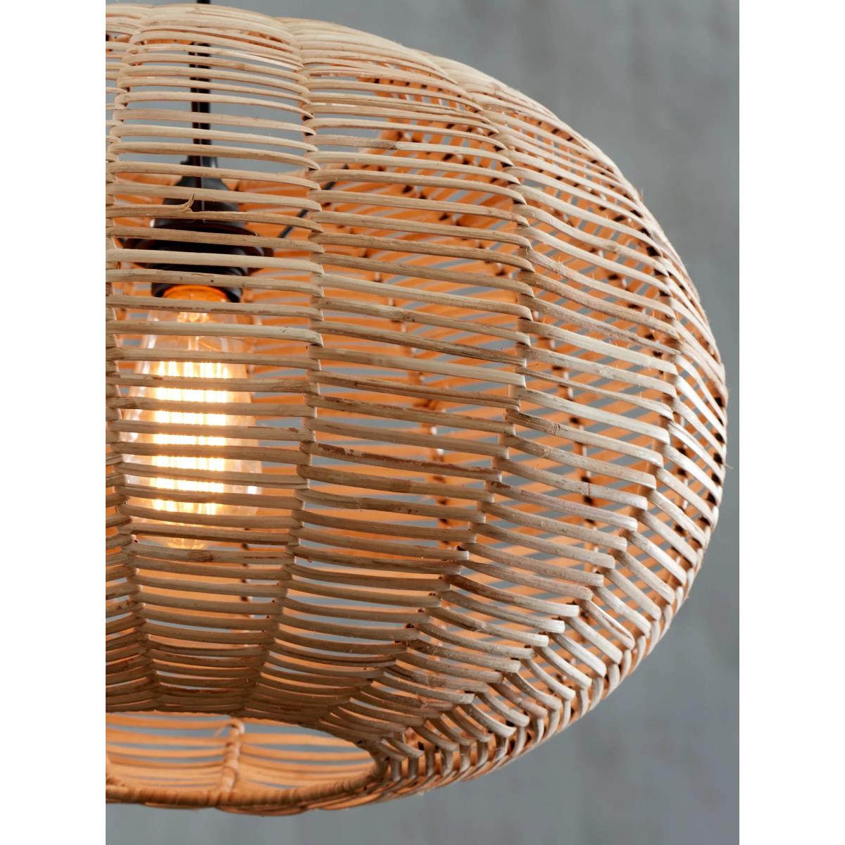 Noko Wicker Pendant round – image 2