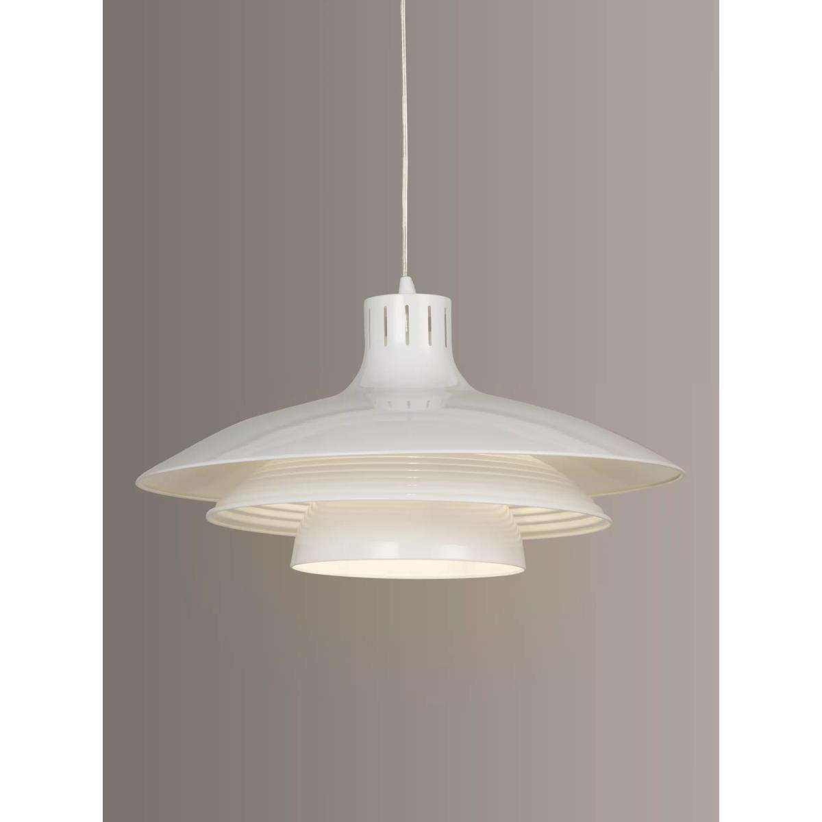 John Lewis & Partners Stockholm Large Ceiling Light, White – image 3