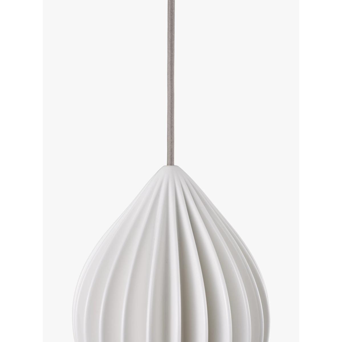 Original BTC Fin Large Pendant Light, White – image 5
