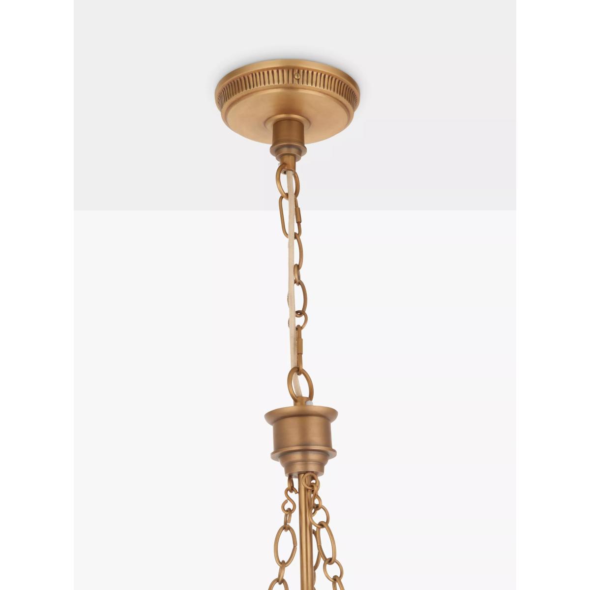 John Lewis Diya Ceiling Pendant Light, Brass – image 4