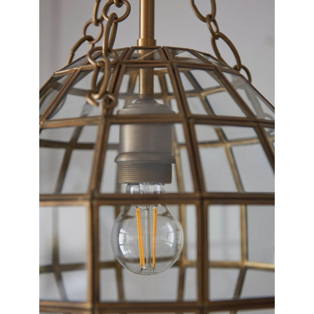 John Lewis Diya Ceiling Pendant Light, Brass – image 5