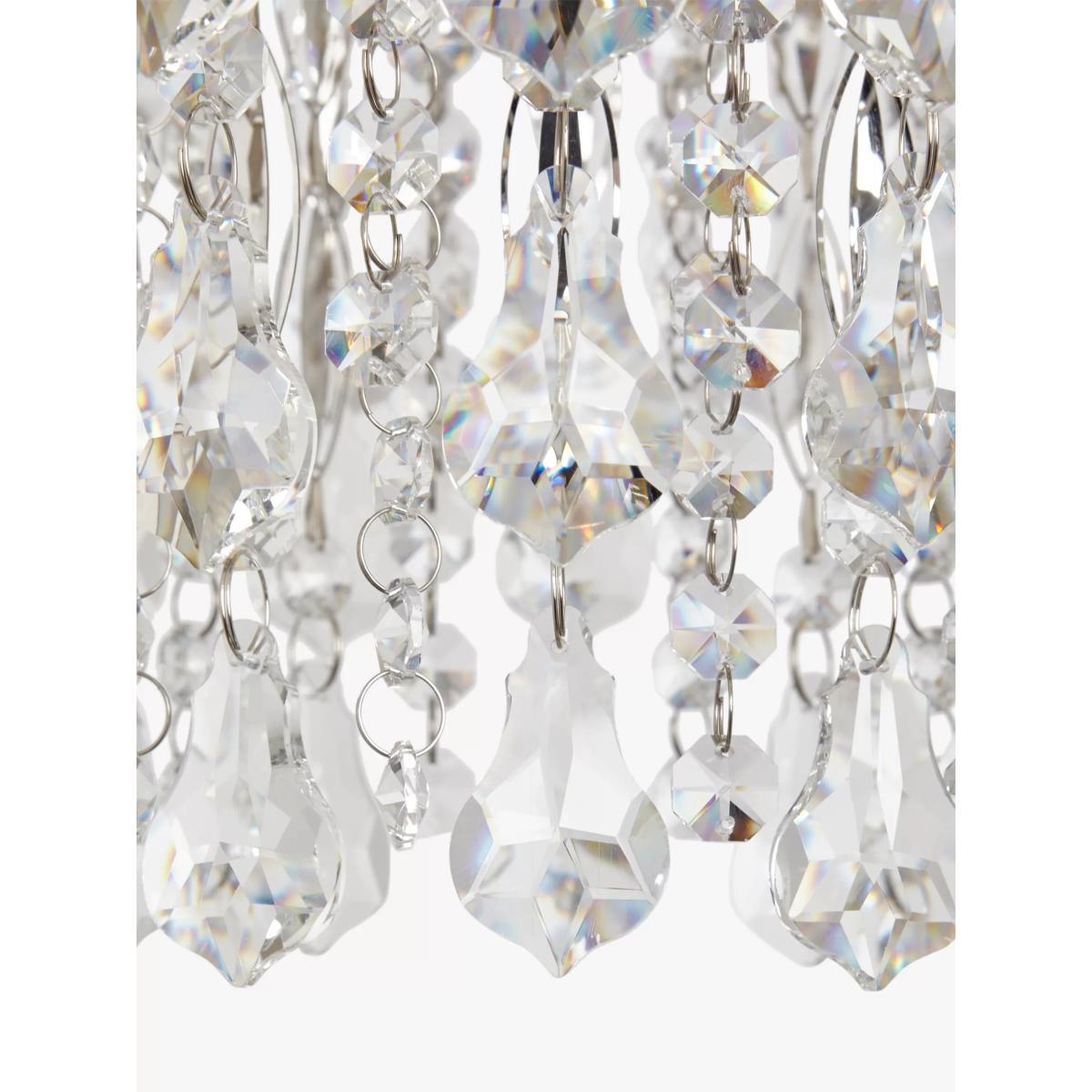 John Lewis & Partners Arabesque Crystal Chandelier Ceiling Light, Clear – image 4
