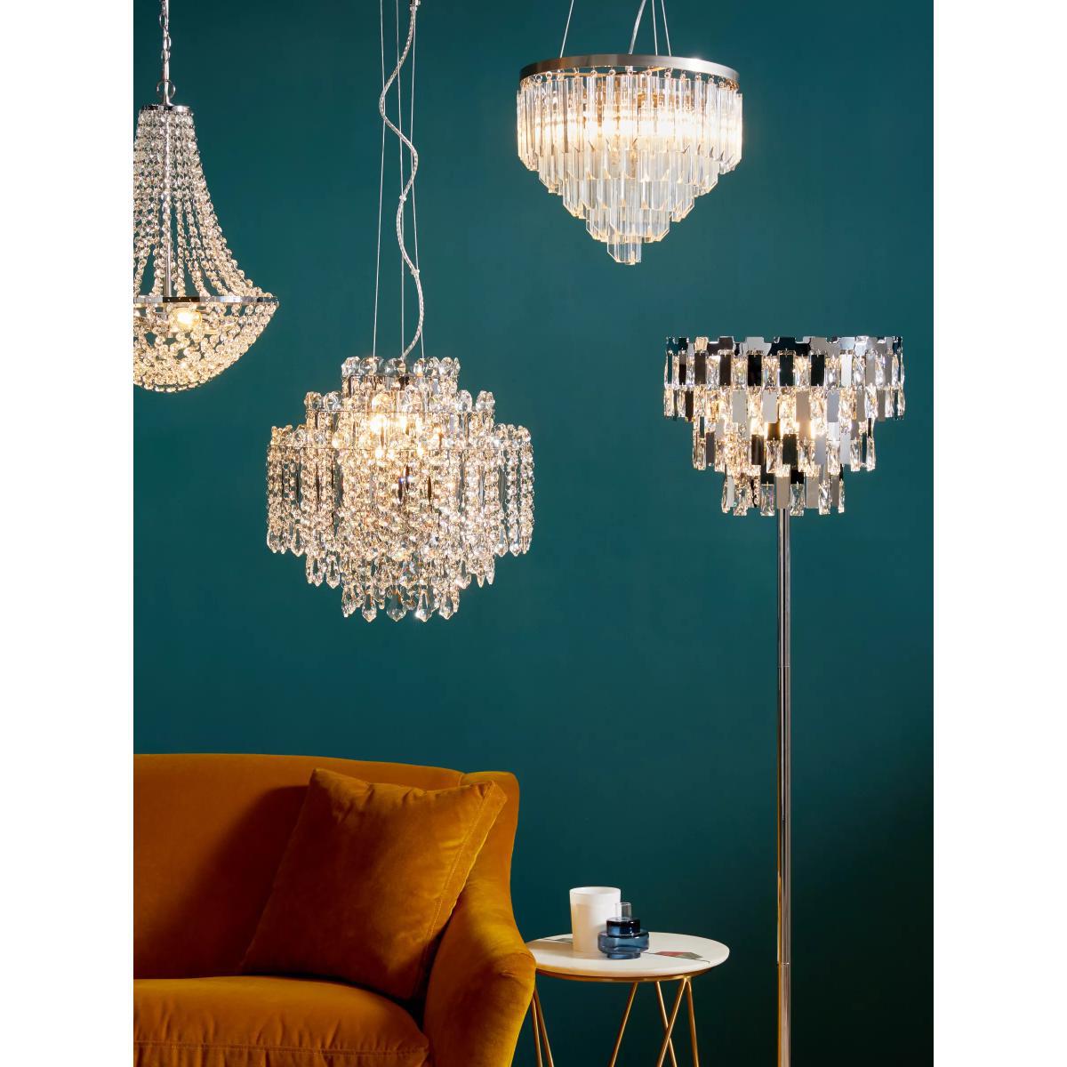 John Lewis & Partners Arabesque Crystal Chandelier Ceiling Light, Clear – image 5