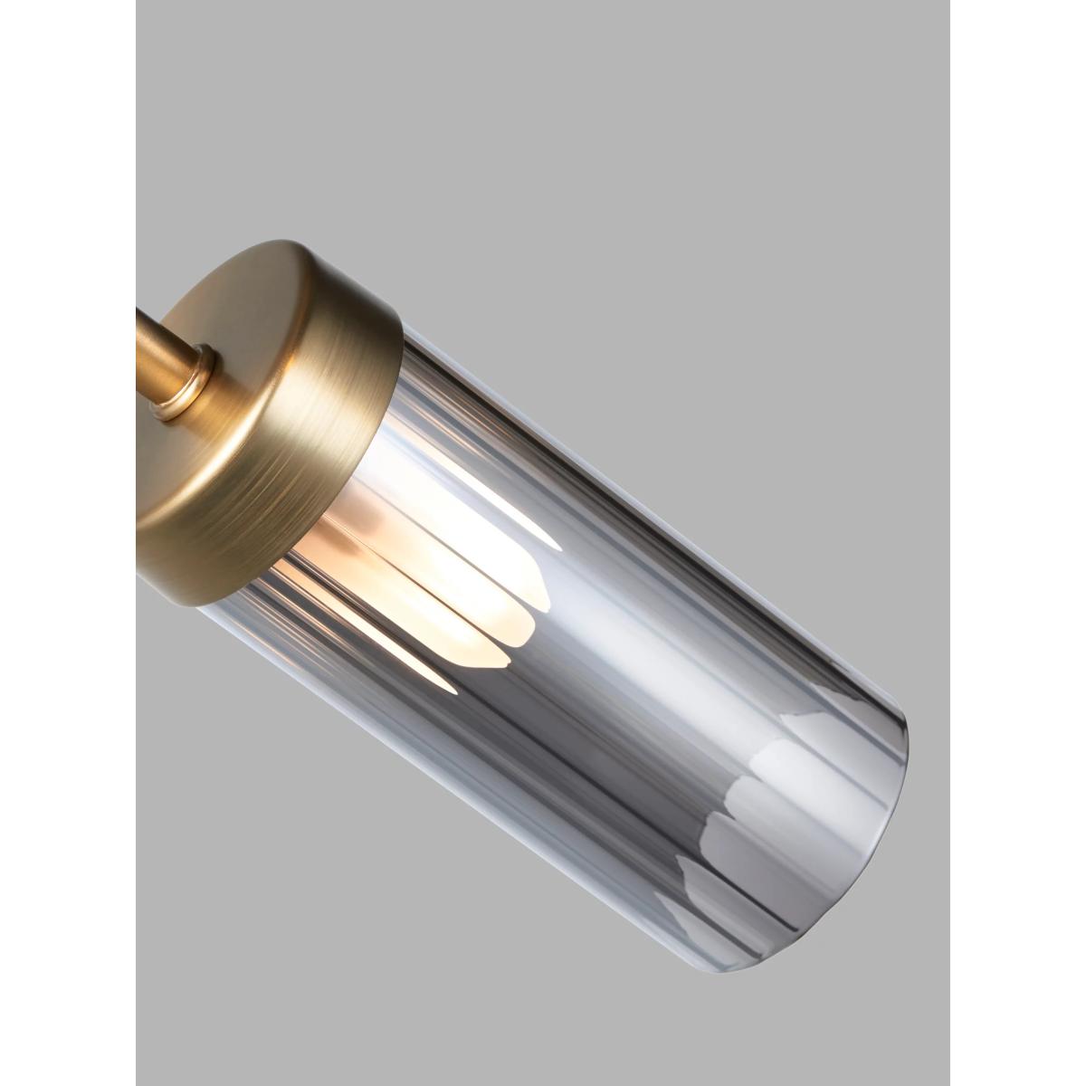 John Lewis Dyad 6 Light Semi-Flush Ceiling Light, Brass – image 3