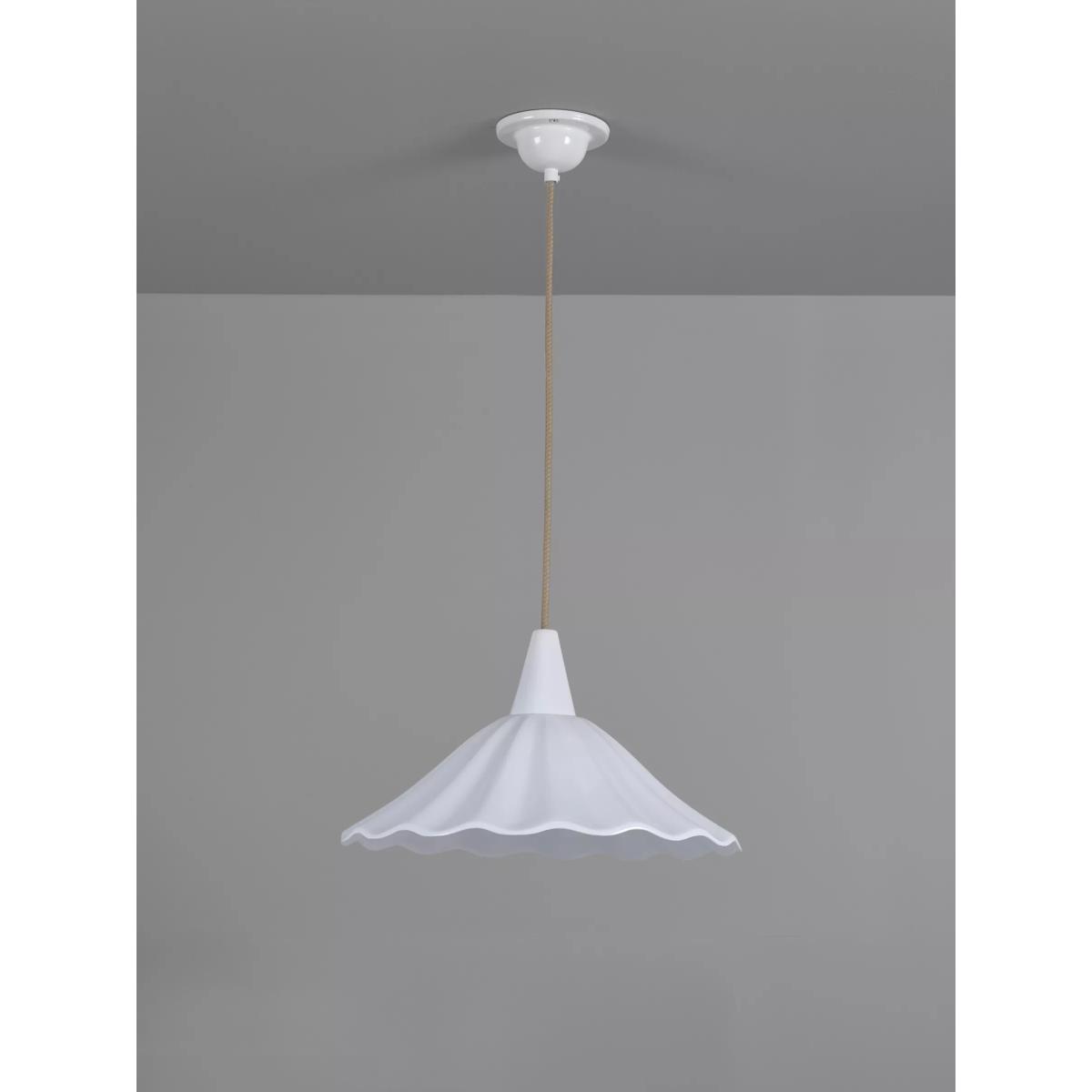 Original BTC Christie Bone China Pendant Ceiling Light, 36cm, Natural – image 2