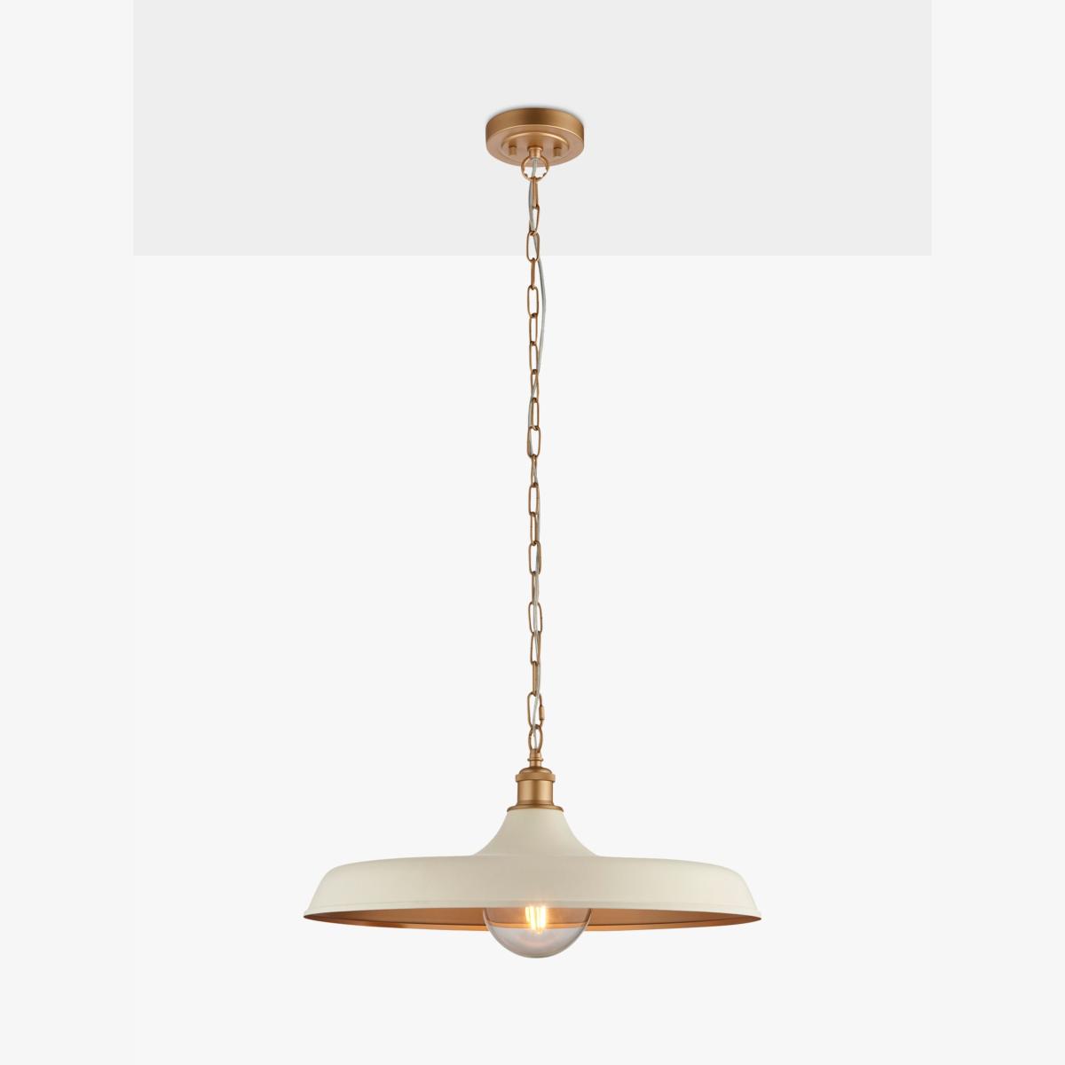 Bay Lighting Lark Pendant Ceiling Light, Gold – image 1