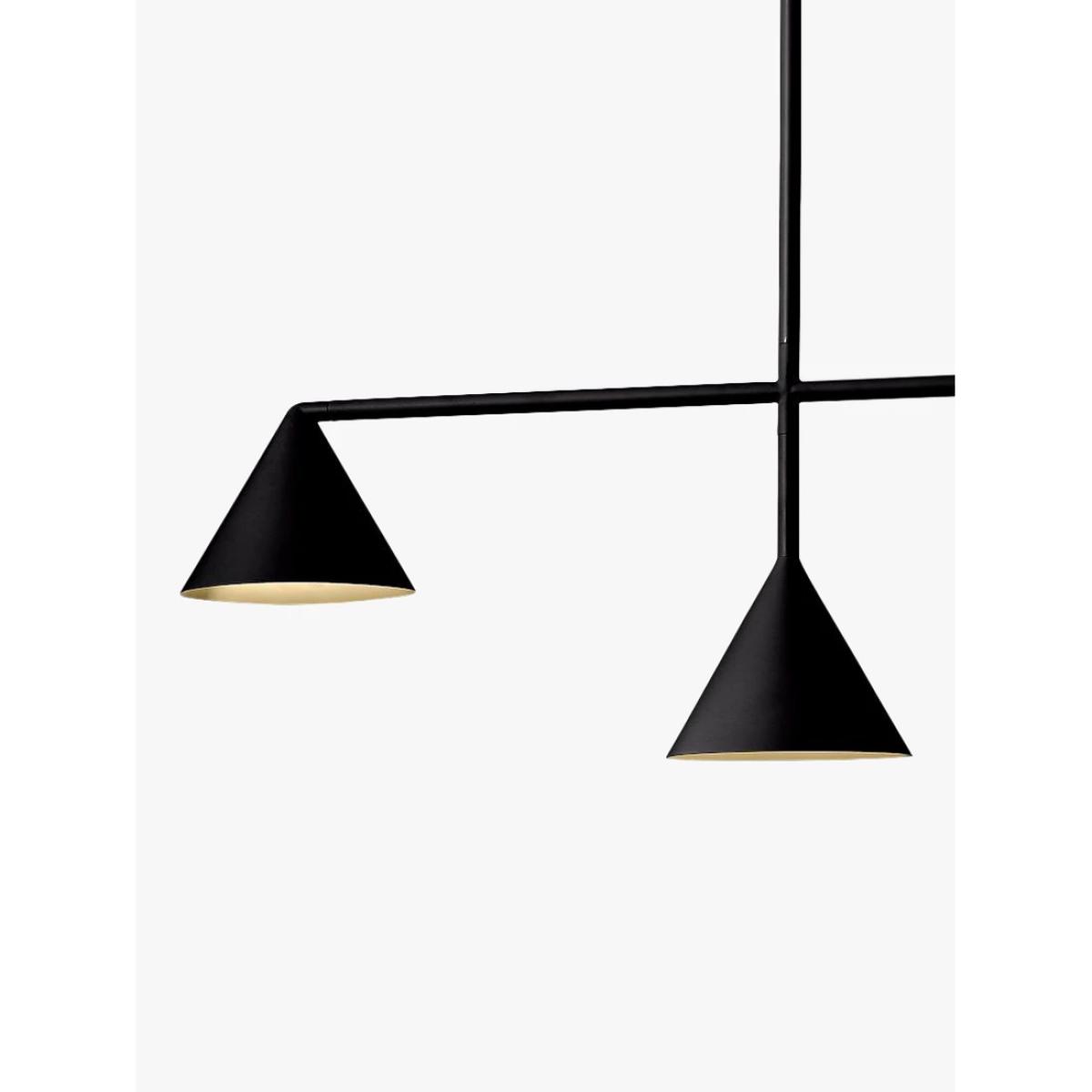 west elm Warren Four Arm Ceiling Light, Black – image 5