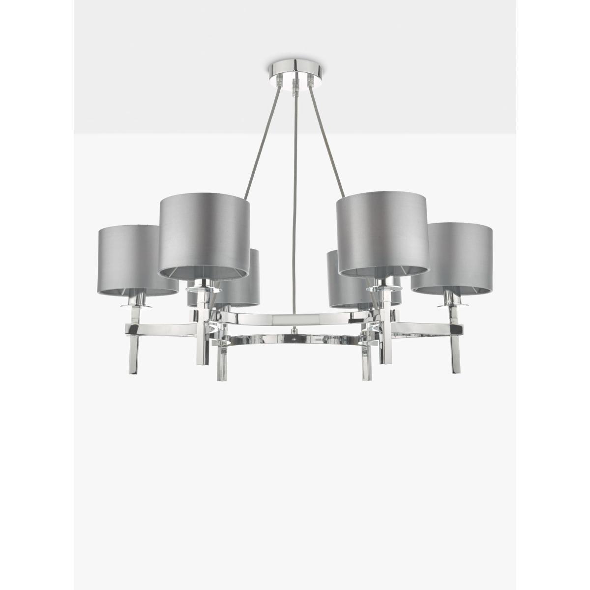 Där Nacala Chandelier Ceiling Light, Polished Chrome – image 6
