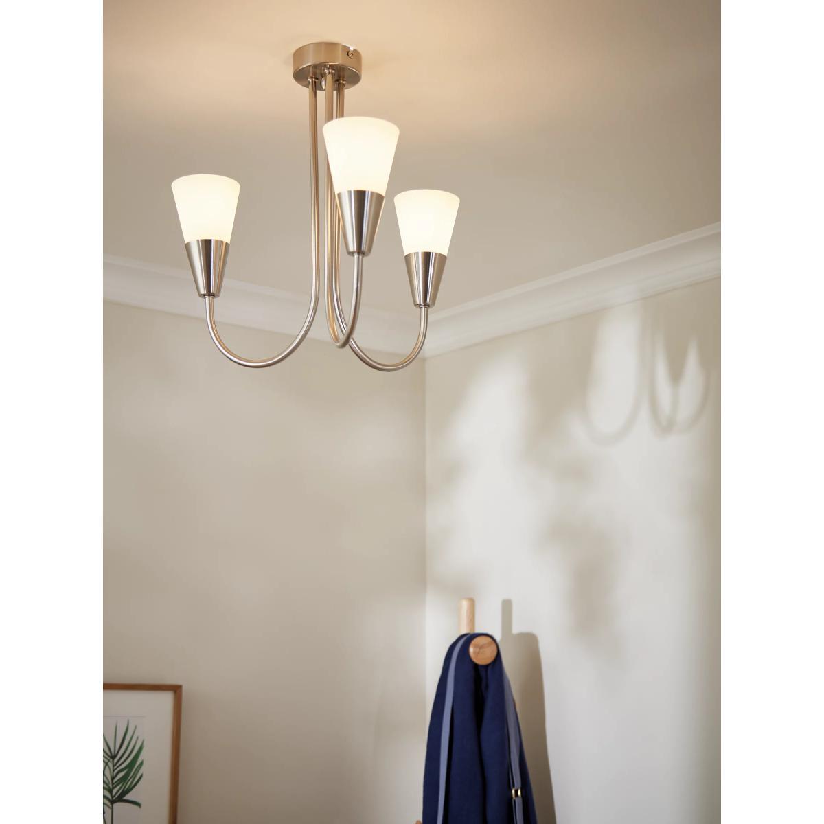 ANYDAY John Lewis & Partners Lulu 3 Arm Ceiling Light – image 1