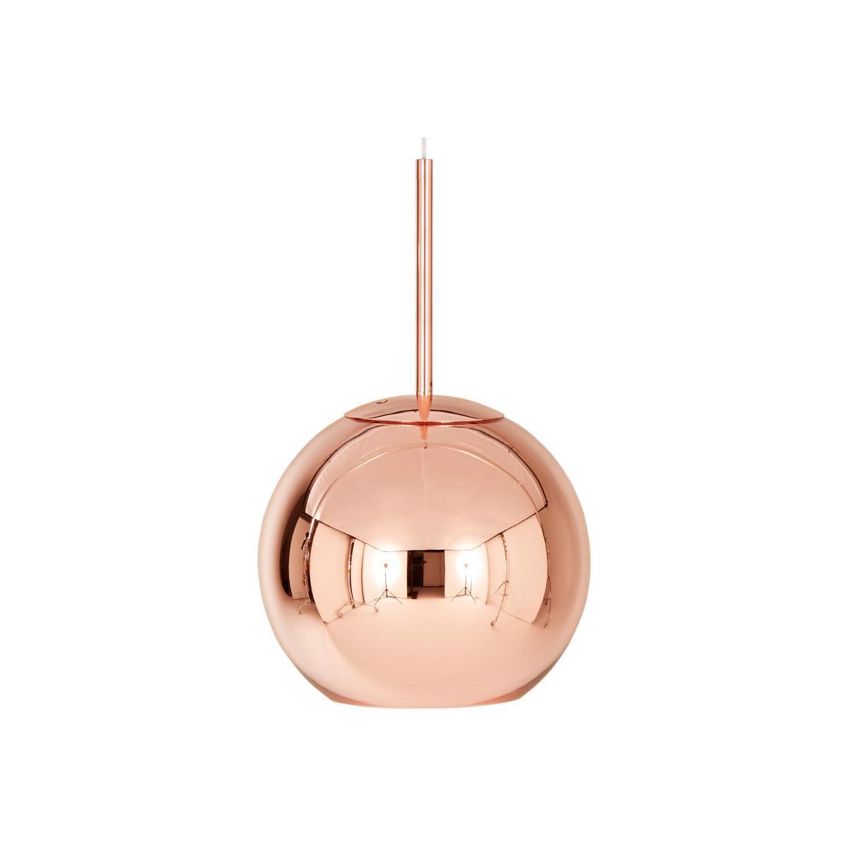 Tom Dixon Copper Round Ceiling Light, Dia.25cm