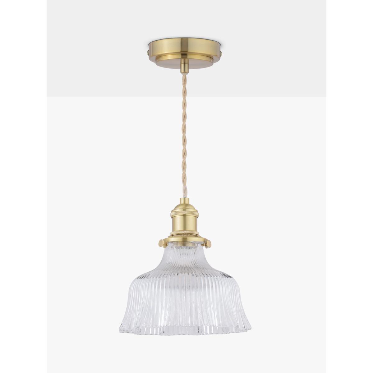 Laura Ashley Theodore Ceiling Light, Antique Brass – image 3