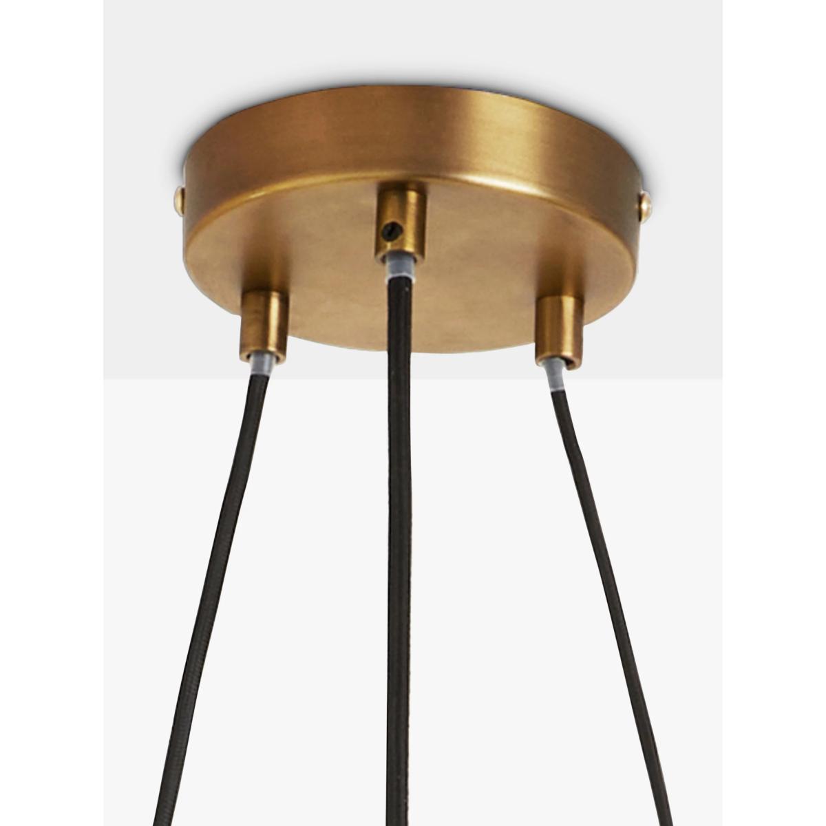 MADE Rhett Circular Ceiling Light, Brass – image 2