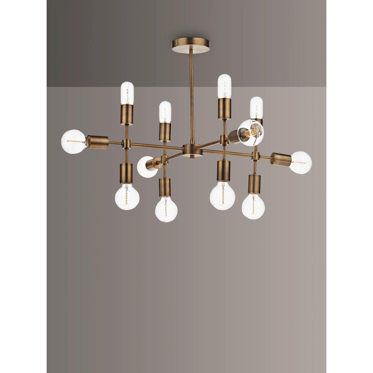 Där Code Ceiling Light, Gold – image 1