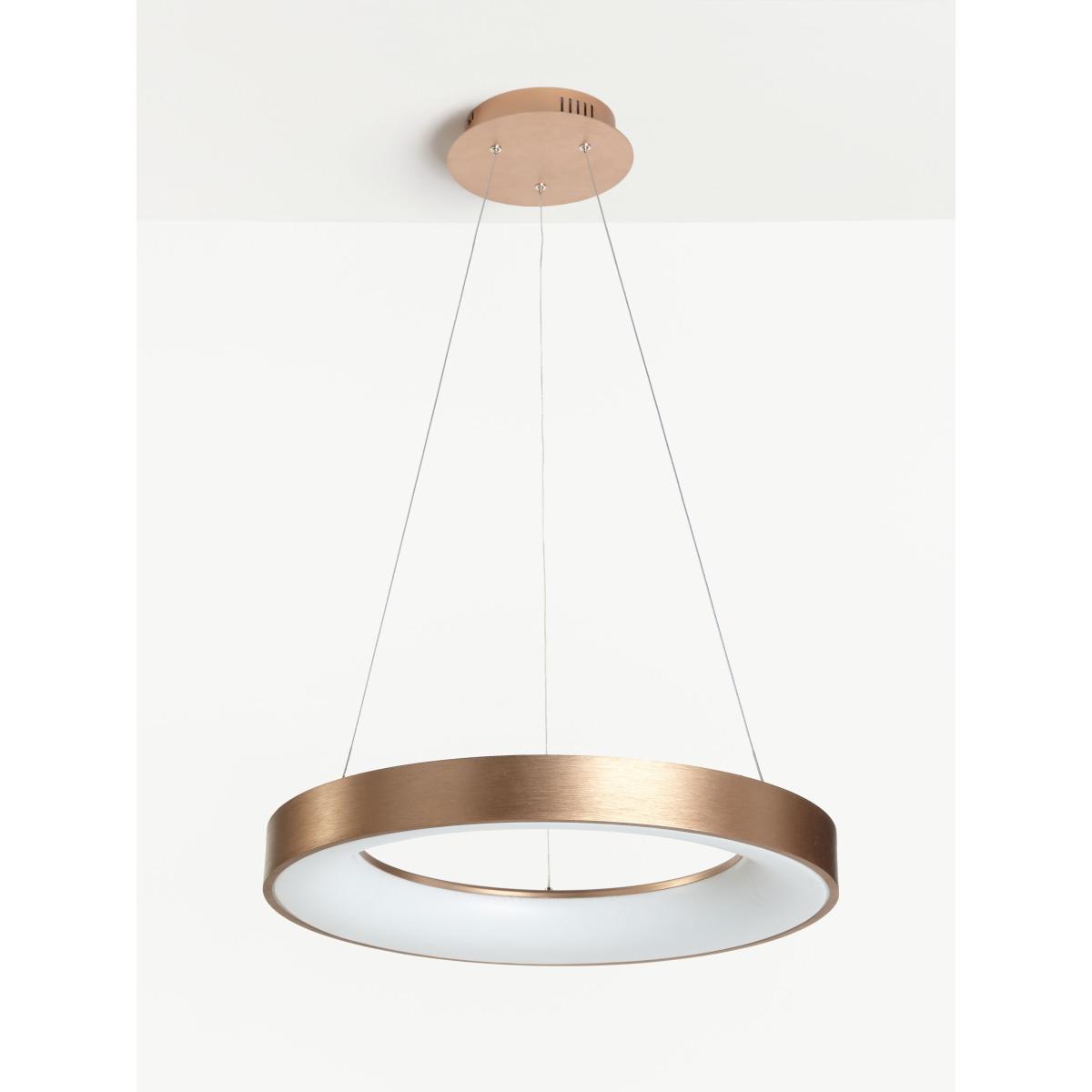 John Lewis & Partners Radiance LED Hoop Ceiling Light, Champagne – image 2