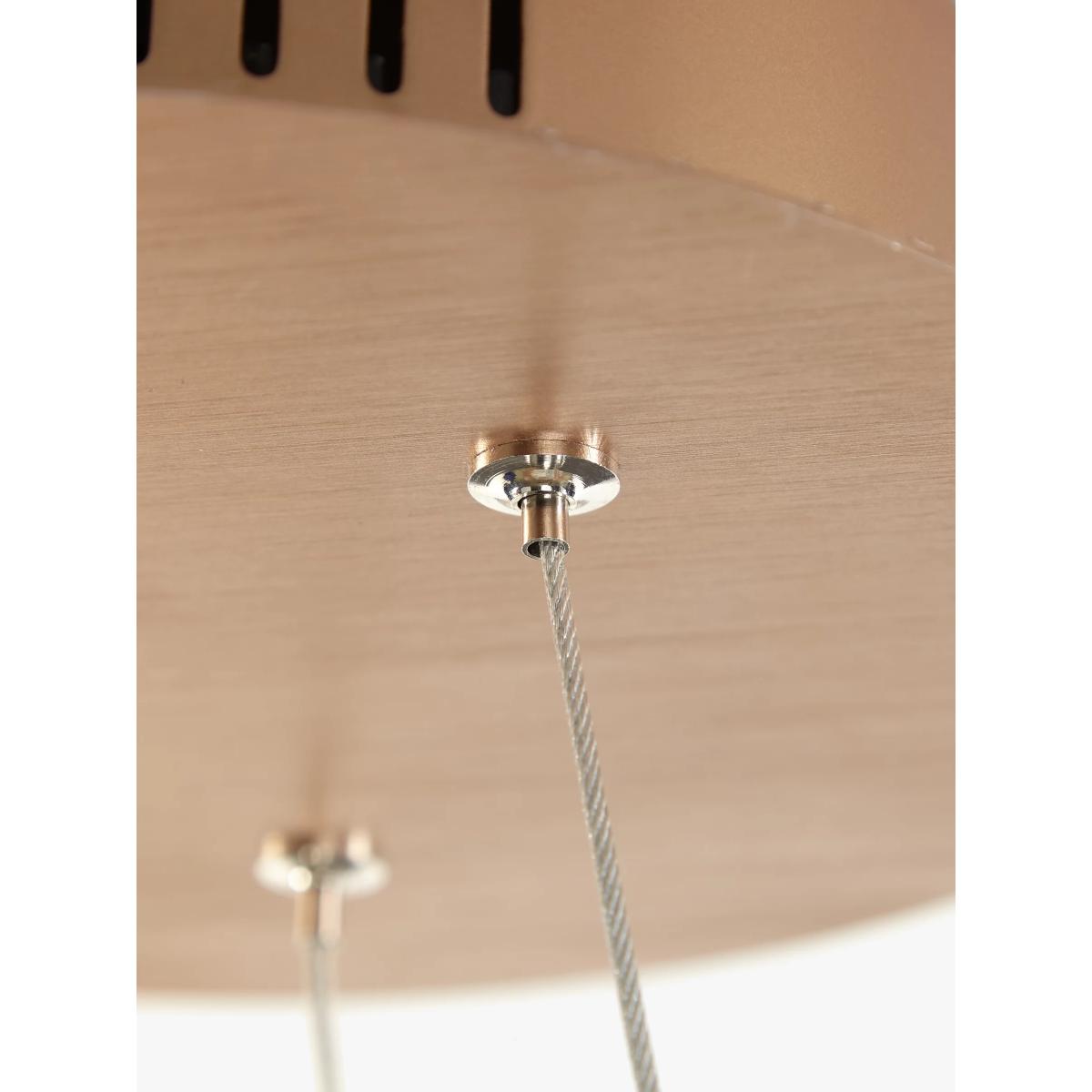 John Lewis & Partners Radiance LED Hoop Ceiling Light, Champagne – image 3