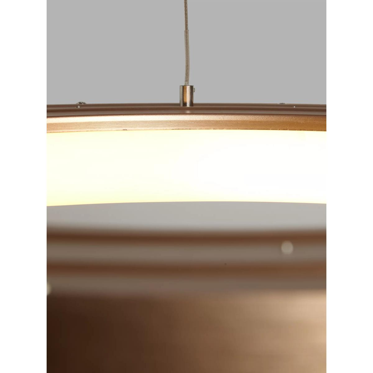 John Lewis & Partners Radiance LED Hoop Ceiling Light, Champagne – image 4